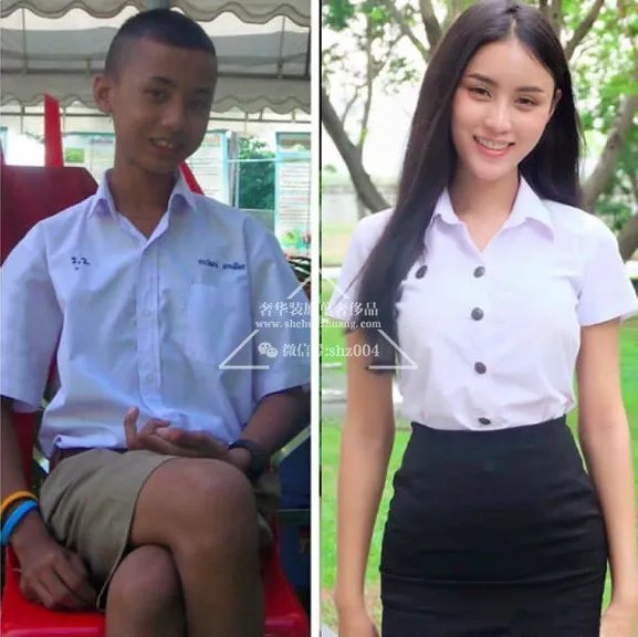 惊人!一波人妖变身前后对比照(组图)