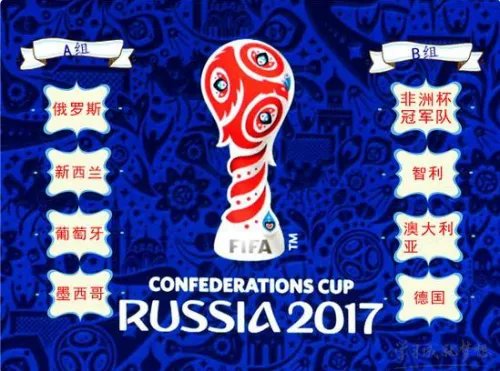 2017联合会杯赛程时间 2017年联合会杯赛程表介绍