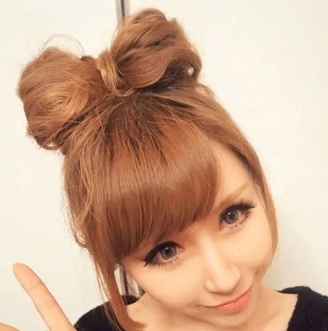 梳头发的方法图解