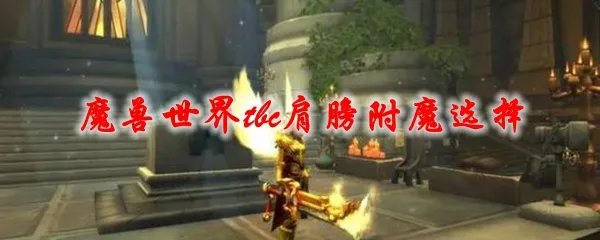 魔兽世界tbc肩膀附魔选择