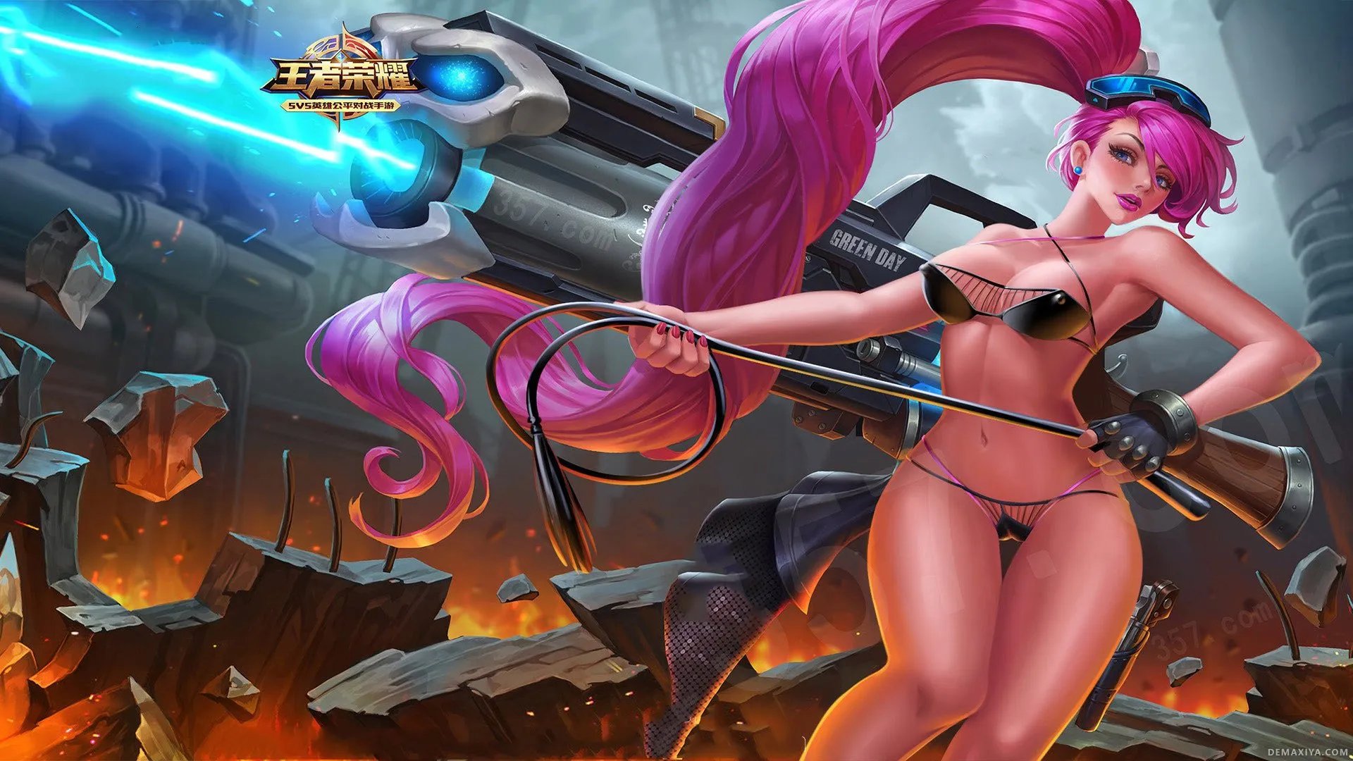 《王者荣耀》上官婉儿去衣图