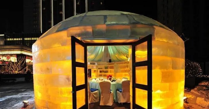 沈阳冰屋火锅餐厅是什么样的?