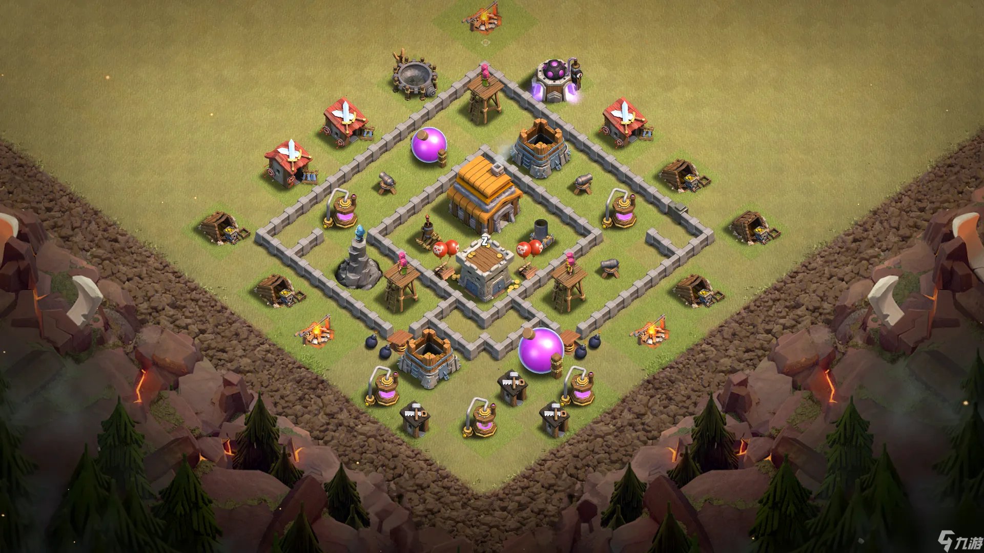 部落战7本最强布阵 部落战争7本布局最强推荐