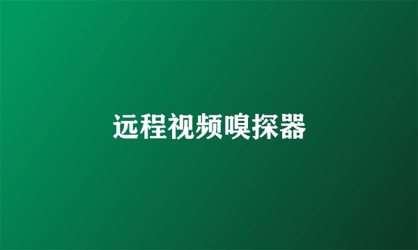 远程视频嗅探器