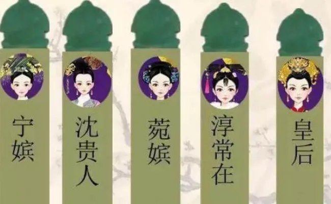 清代后妃的等级待遇:分八级,皇后最高级、答应最低级