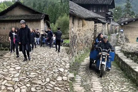 吴秀波拍戏被偶遇很接地气 节目照曝光穿滑雪服魅力倍增