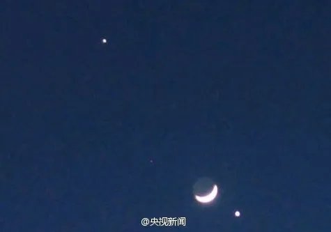 母亲节夜晚的礼物!“火星合月”奇观今夜上演