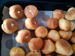 拔丝泡芙塔