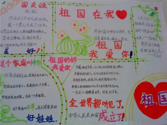 八一建军节手抄报简单又漂亮图片