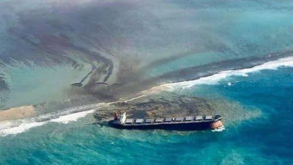 毛里求斯漏油事件或因船员蹭WiFi 面临亿元巨额赔偿