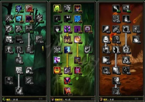 术士练级用什么天赋