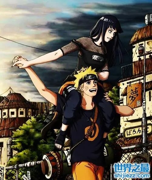 火影忍者鸣人的老婆，雏田(大三角终于有结局了) 