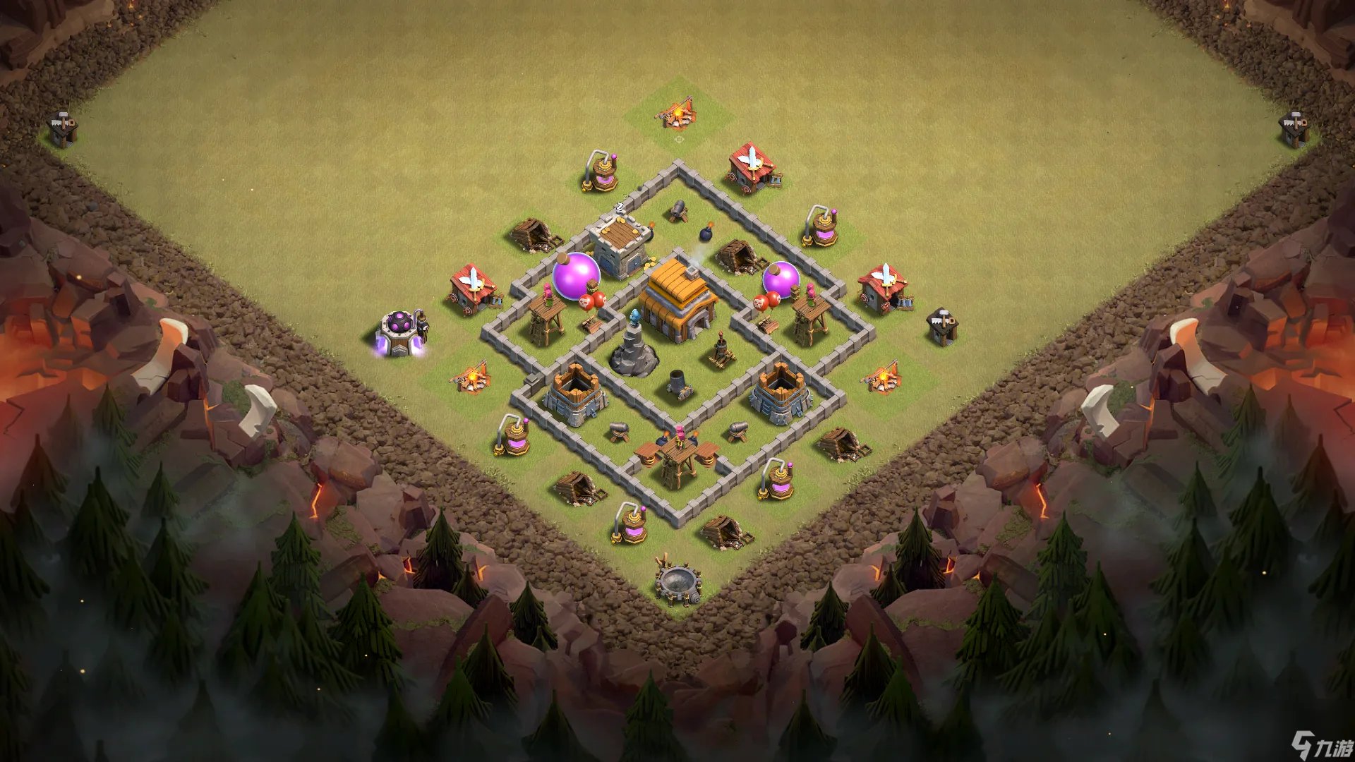 部落战7本最强布阵 部落战争7本布局最强推荐