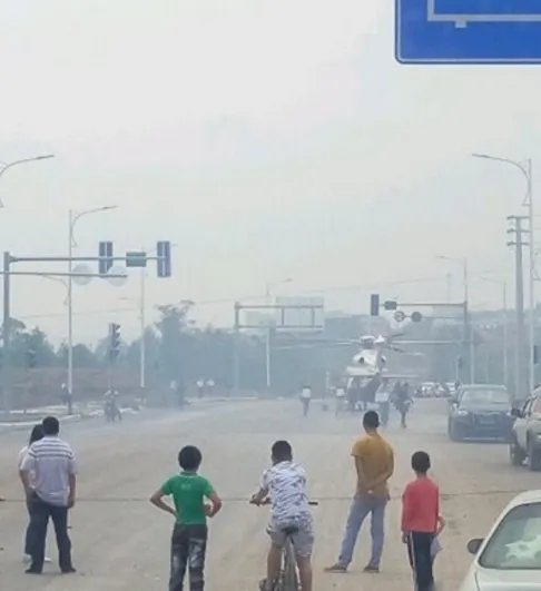 富豪国庆开飞机回家是真的吗？