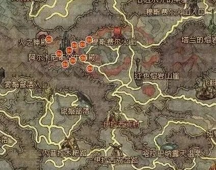 《永恒之塔》奥德采集1-499采集路线一览