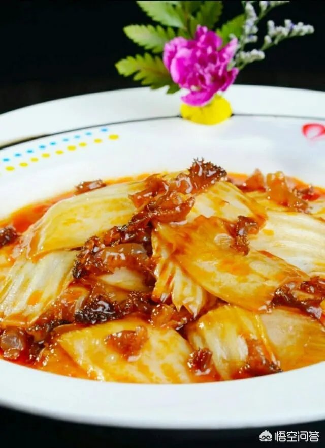 金边白菜是什么菜系？