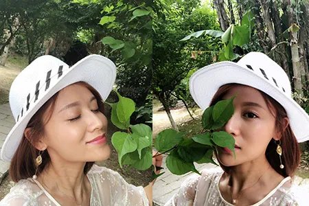 叶一茜晒练琴照超温馨 自拍曝光表情甜美