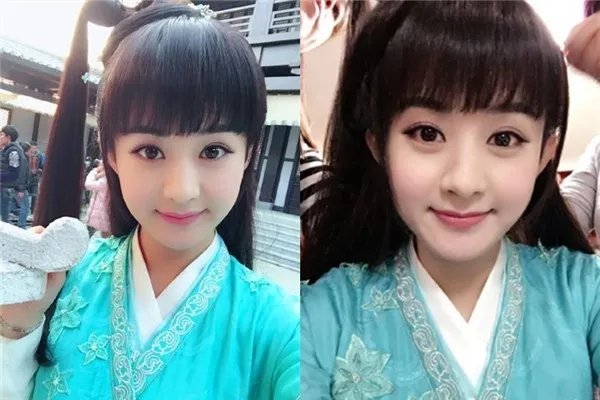 赵丽颖晒出古装美照   真正走出萌妹子光环