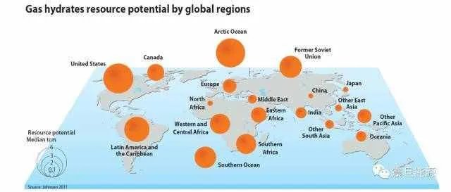 可燃冰国家储量排名 世界上有多少可燃冰