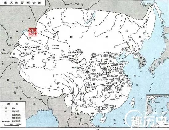 汉朝地图——中国古代汉朝地图