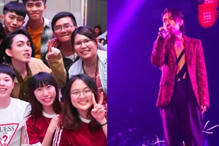 林宥嘉兑现承诺 和粉丝勾肩搭背一起吃夜宵