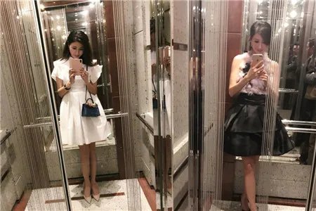 李嘉欣电梯间自拍 晒母亲80岁照片惊艳众人