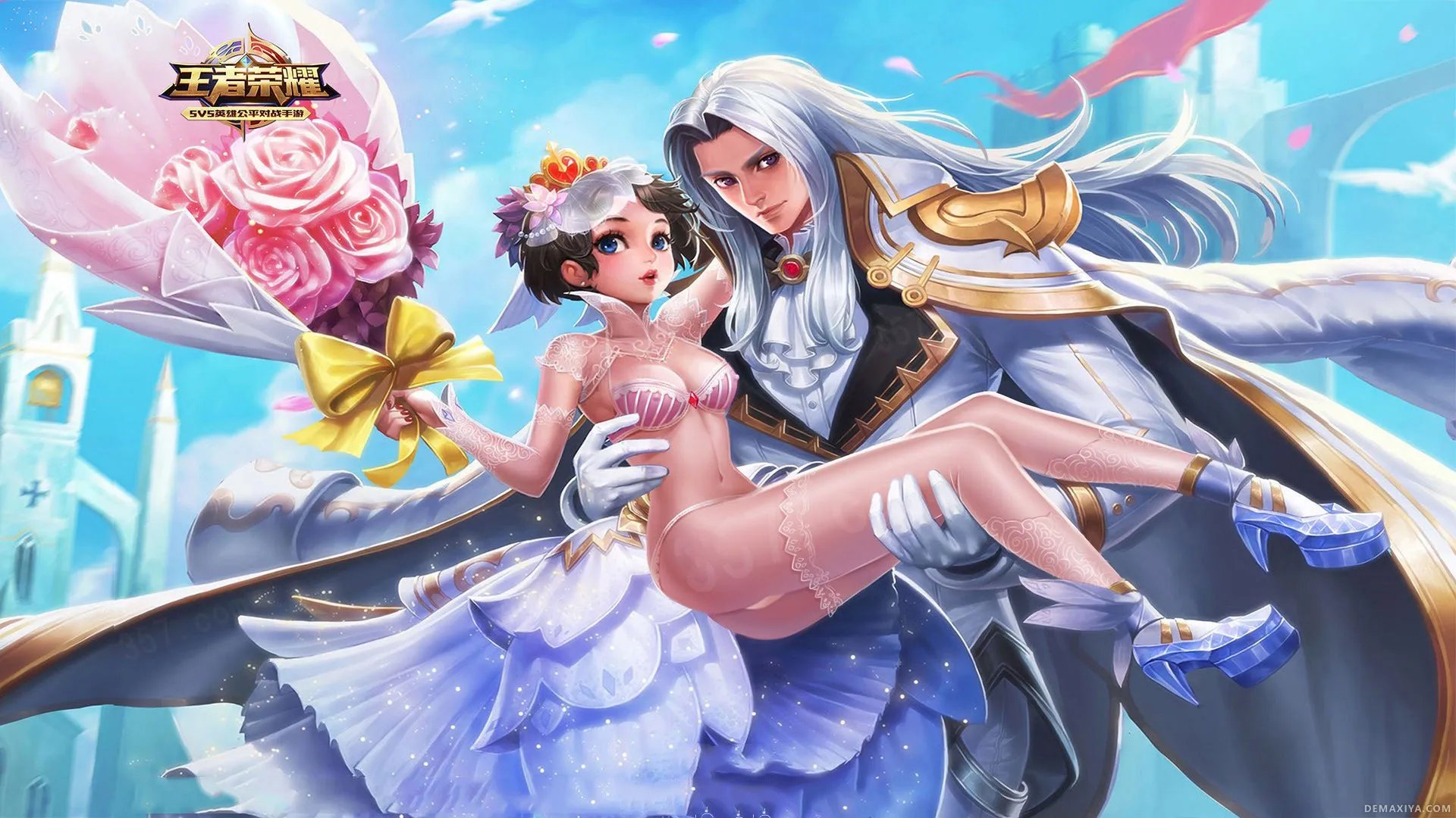 《王者荣耀》上官婉儿去衣图