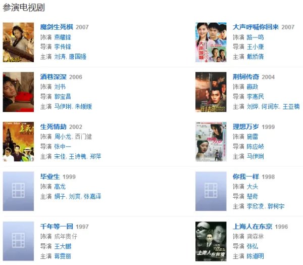 邵兵演过什么电视剧