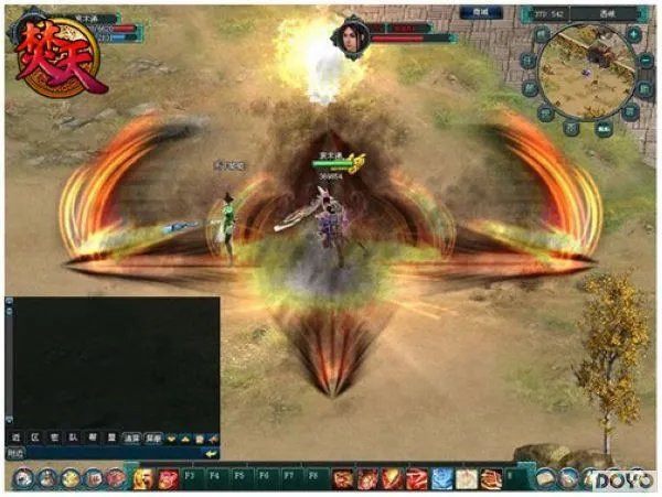 《焚天OL》首次万人测试战今日14:00点热血开启,等你来战