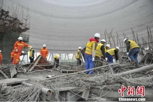 江西电厂倒塌40人遇难 现场正在紧张救援