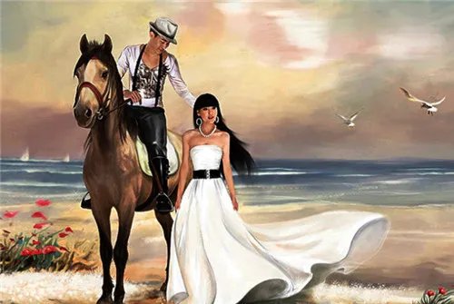 80后婚纱照图片欣赏 80后个性婚纱照风格大全