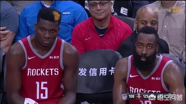 火箭胜国王20分,替补席上的哈登和卡佩拉是什么表情?