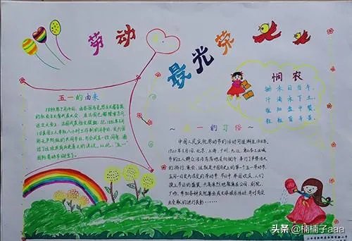 五一劳动节手抄报内容大全,劳动节手抄报欣赏?