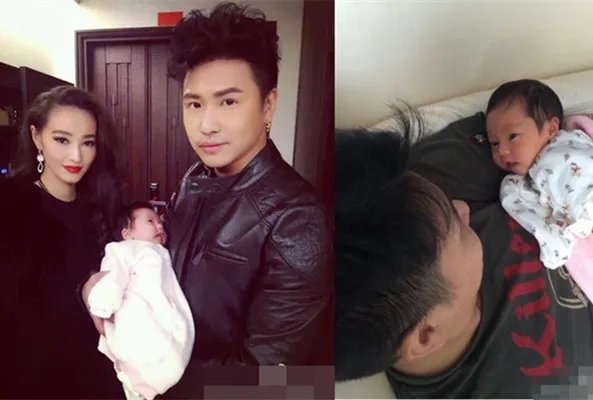 欧弟首曝全家福获赞 女儿JoJo呆萌可爱颜值高