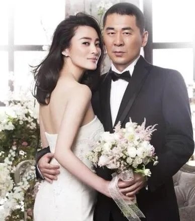 陈建斌蒋勤勤拍婚照   完美演绎恩爱如初