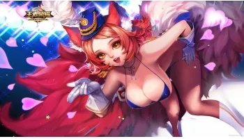 《王者荣耀》上官婉儿去衣图