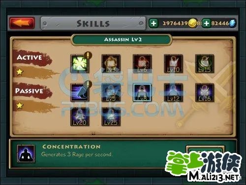 Monster Crasher小小传奇怪物粉碎者攻略：刺客技能翻译