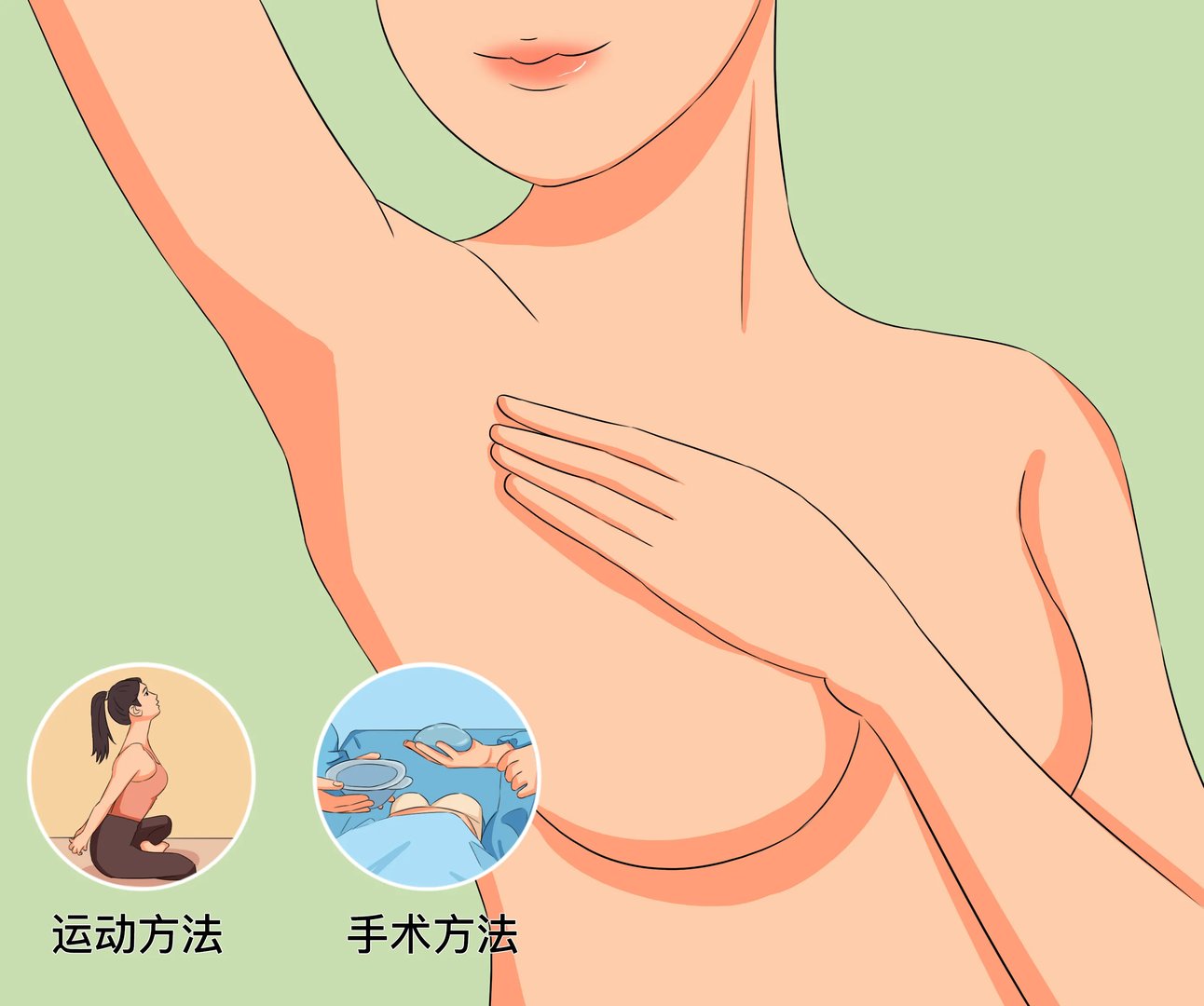 科学丰胸的方法