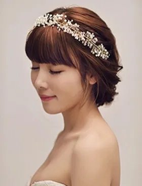 齐刘海新娘发型怎么样 适合结婚的新娘发型