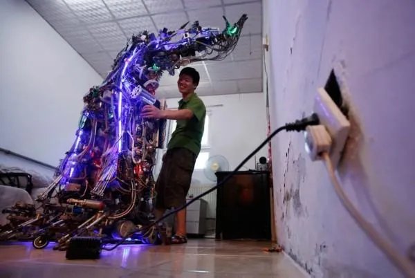 农民造机器人用来做什么?