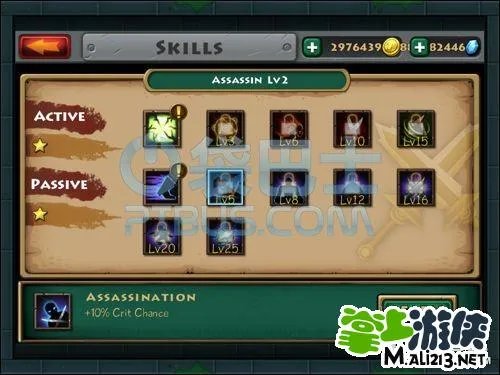 Monster Crasher小小传奇怪物粉碎者攻略：刺客技能翻译