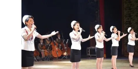 朝鲜牡丹峰乐团的成员