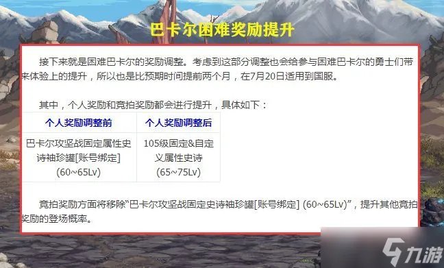 dnf7.20更新了什么 dnf2023年7月20日更新内容介绍