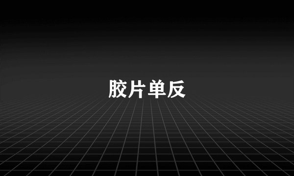 胶片单反