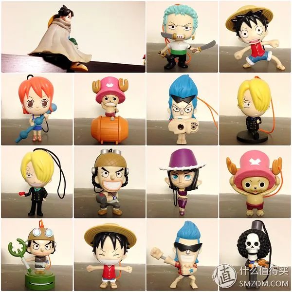 麦当劳的 海贼王 公仔