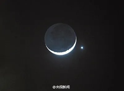 母亲节夜晚的礼物!“火星合月”奇观今夜上演