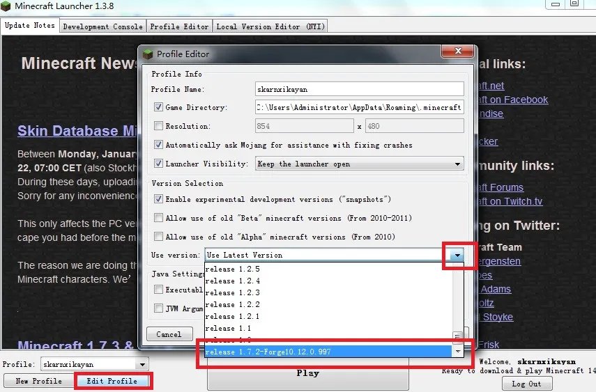 Minecraft1.7.2正版怎么装mod