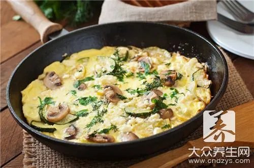 麻油姜末炒鸡蛋的做法和作用