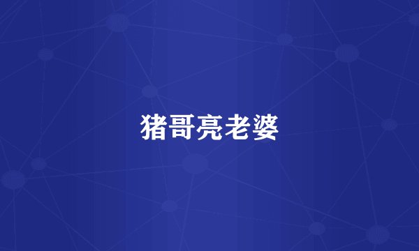 猪哥亮老婆