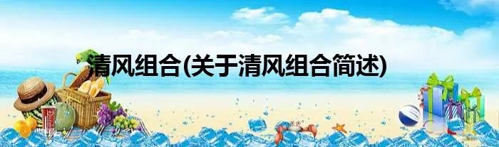 清风组合(关于清风组合简述)